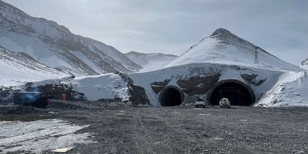 На трассе Барскоон — Бедель начали проходку двух тоннелей изображение публикации
