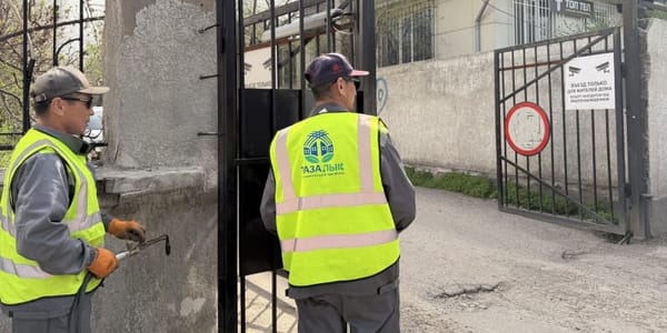 В Бишкеке повторно демонтировали ограждение на Чуй – Панфилова изображение публикации