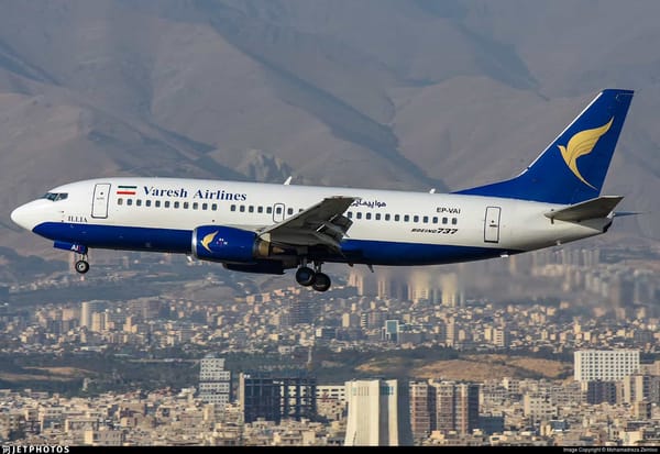 Иранская авиакомпания запустила рейс Тегеран – Душанбе – Бишкек изображение публикации