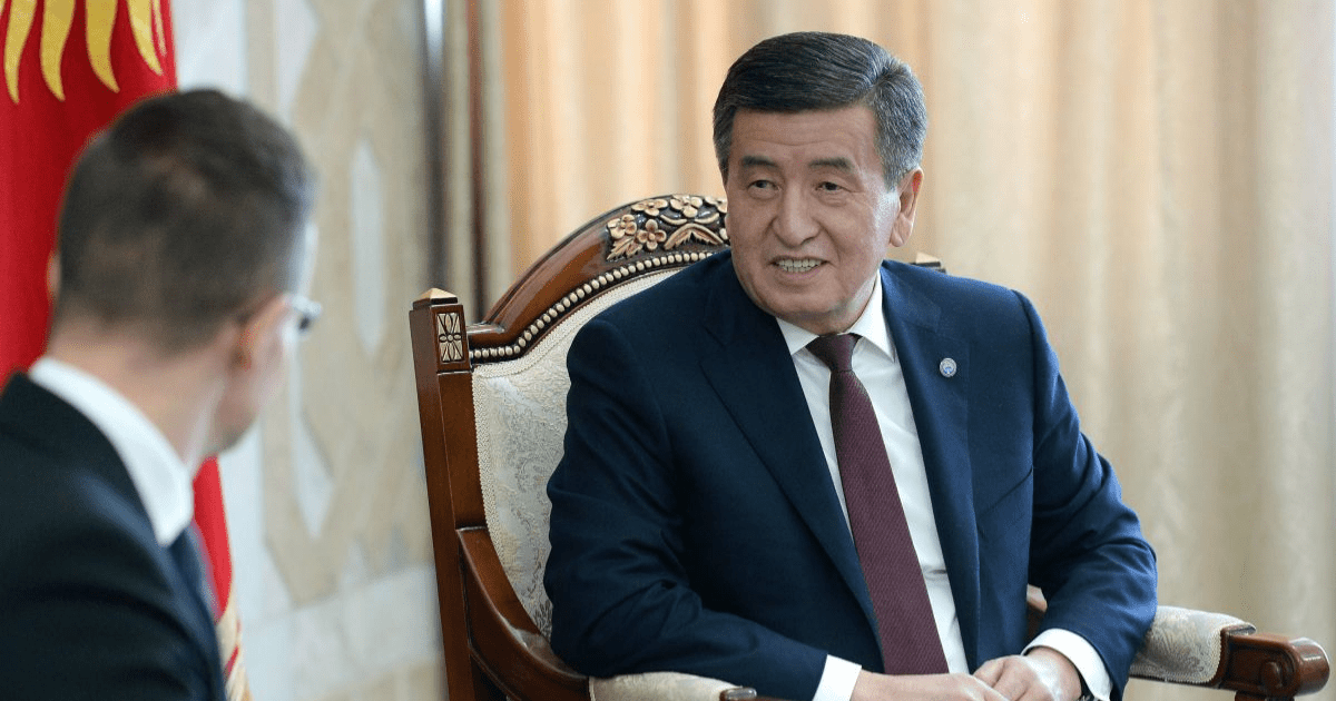 Жээнбеков в апреле посетит Венгрию изображение публикации