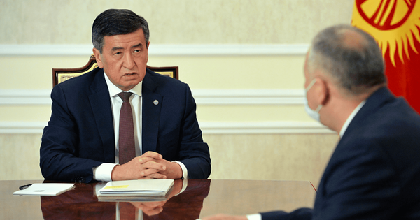 Боронов предложил Жээнбекову продлить режимы ЧП и ЧС изображение публикации