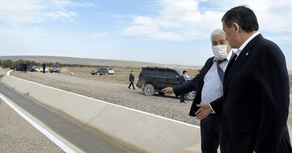 На деньги Всемирного банка реабилитировали 60 км ирригационных каналов в Араванском районе изображение публикации