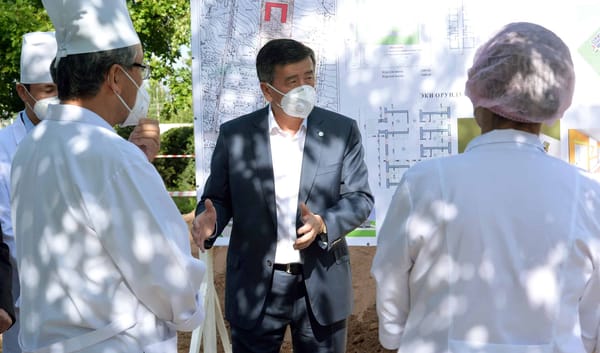 Жээнбеков месяц говорит о наличии некоего инвестора с проектом строительства больницы за $100 млн изображение публикации