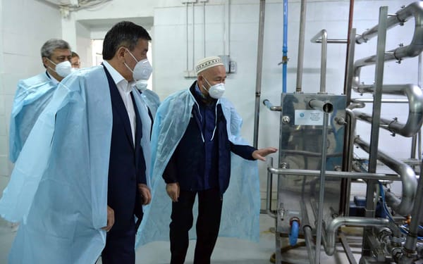 В Нарынской области на деньги РКФР строят молочно-товарный комплекс изображение публикации