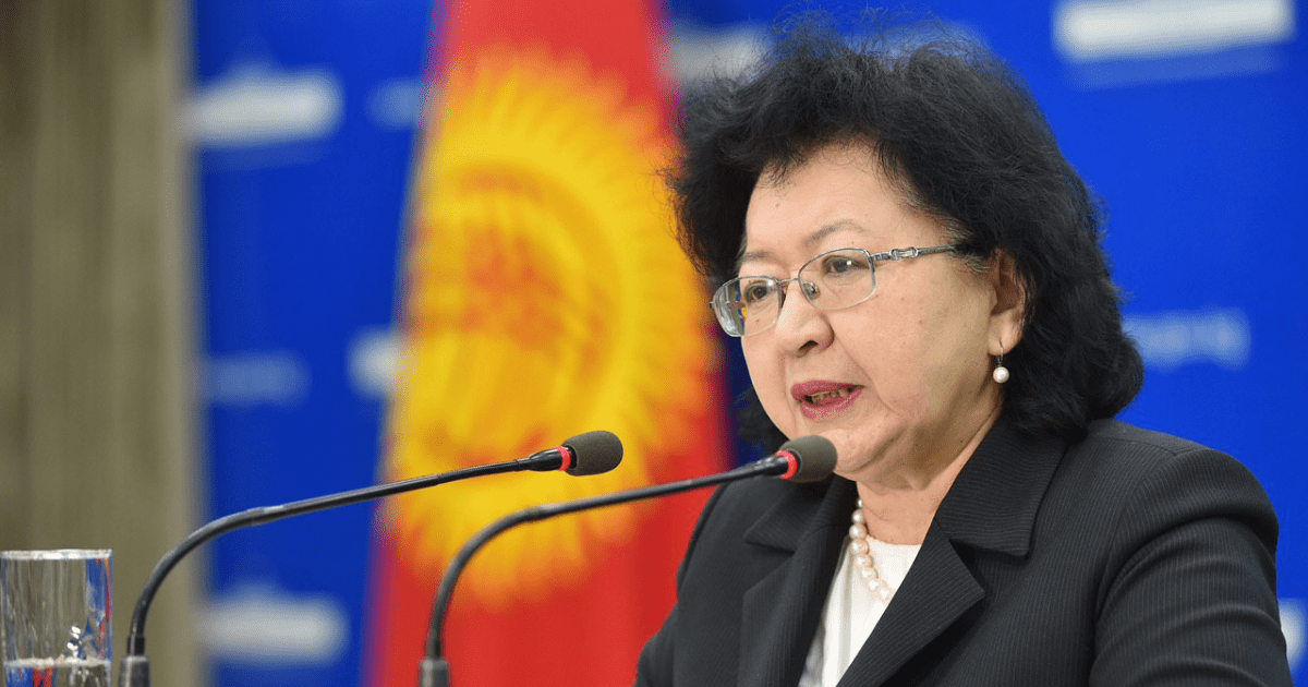 Жеенбаева считает себя законным министром финансов изображение публикации