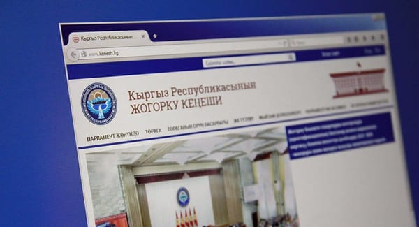 Сервер Жогорку Кенеша со всеми законопроектами повредили во время беспорядков. Данные «удалились» изображение публикации