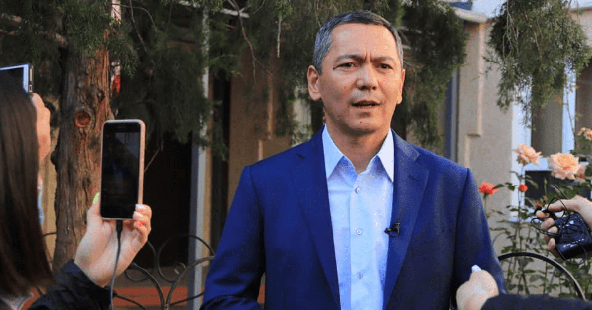 Омурбек Бабанов не понимает, в чем его обвиняют изображение публикации