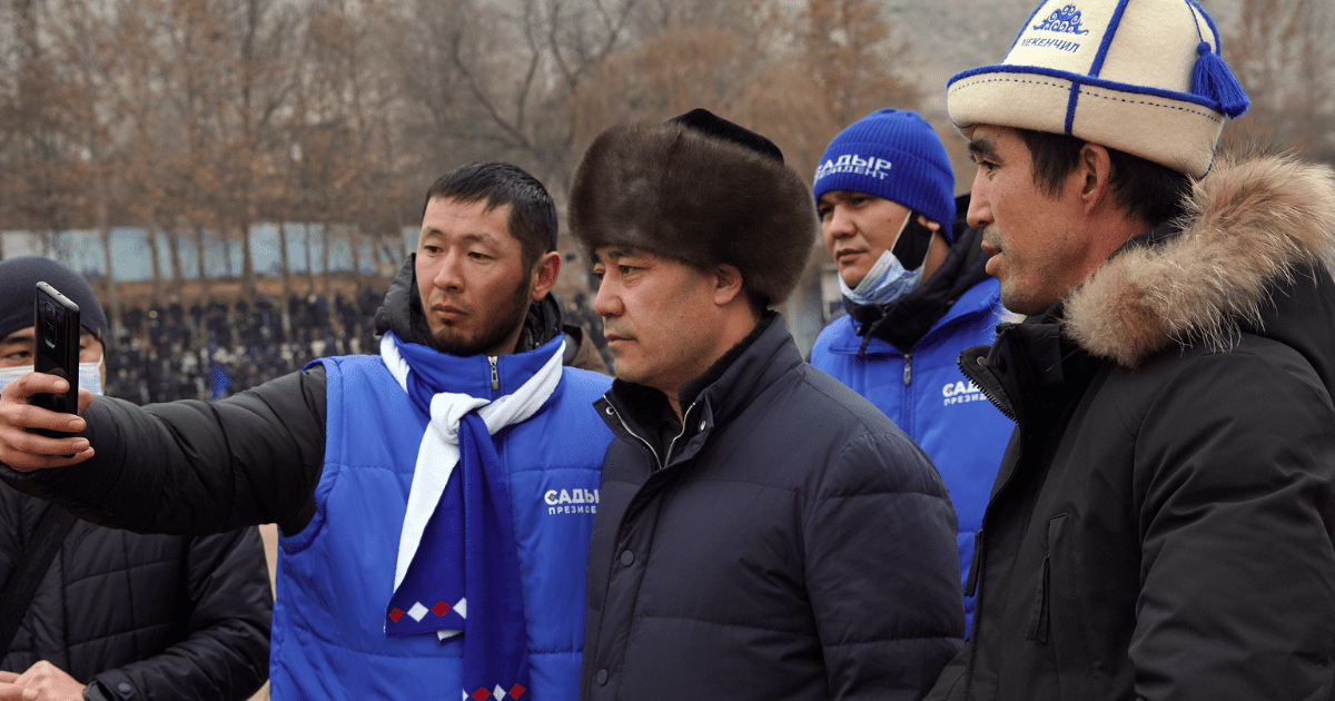 Садыр Жапаров о своем избирательном фонде: Все деньги поступают от народа изображение публикации