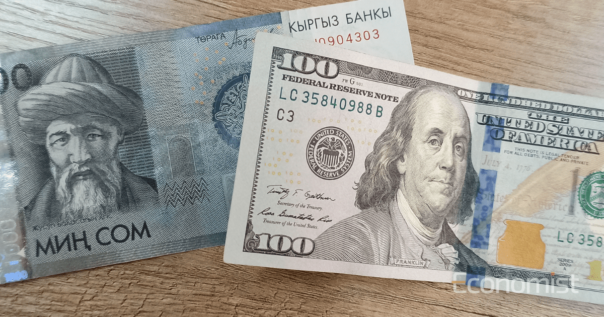 Падение рубля. Что будет с кыргызским сомом? изображение публикации