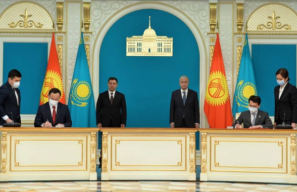 Визит Жапарова в Казахстан — подписаны семь соглашений изображение публикации