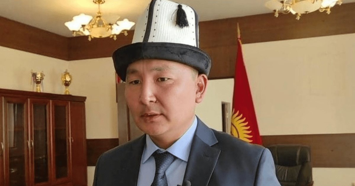 Полпред в Таласской области покинул свой пост изображение публикации