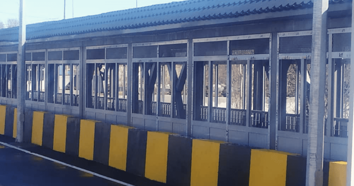 На пункте «Ак-Жол – Кордай» построили галерею для пешеходов за 10 млн сомов. ФОТО изображение публикации