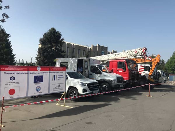 Доноры передали Узгену технику для системы водоснабжения на €400 тысяч изображение публикации