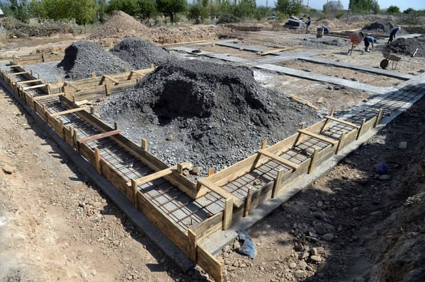 В селе Максат в Баткенской области началось строительство жилых домов. ФОТО изображение публикации