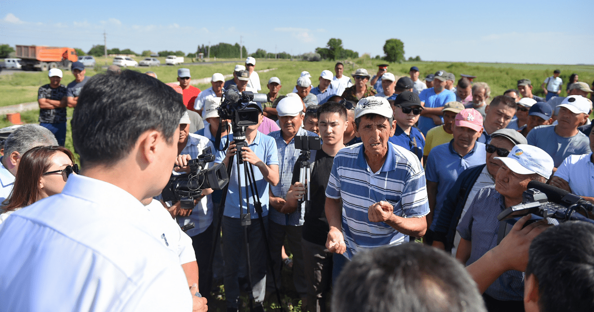 Фермерам Чуйской области грозит полная потеря урожая из-за отсутствия воды изображение публикации
