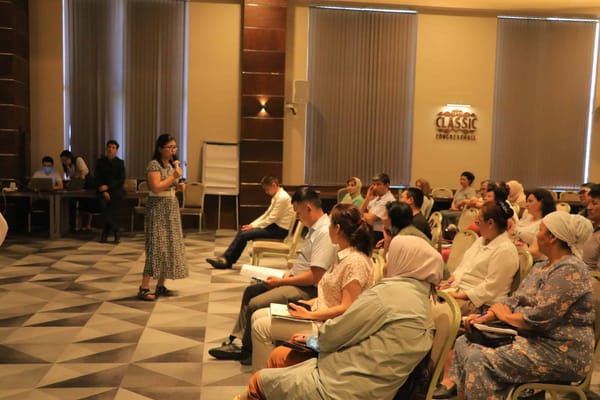 На юге Кыргызстана началось обучение бизнесу для дошкольных организаций изображение публикации