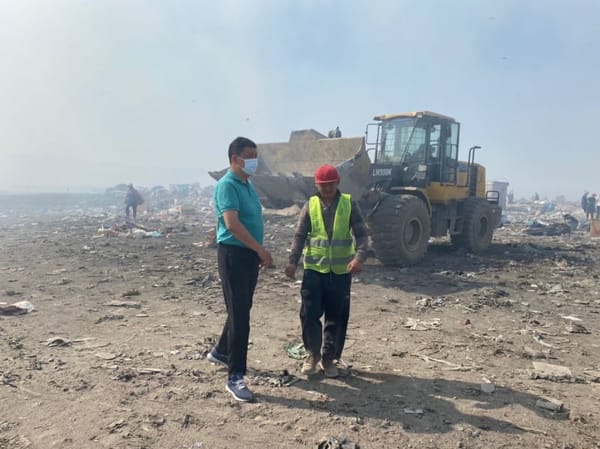 Мэр Бишкека намерен расторгнуть контракт с эстонской компанией, занимающейся рекультивацией свалки изображение публикации