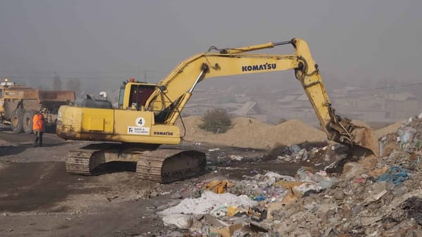 Эстонский подрядчик возобновил работы по рекультивации бишкекской свалки изображение публикации