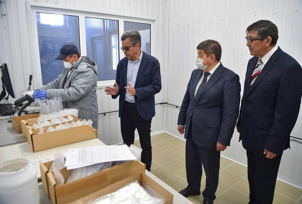 В Кара-Балте открылась испытательная лаборатория подготовки геологических проб изображение публикации