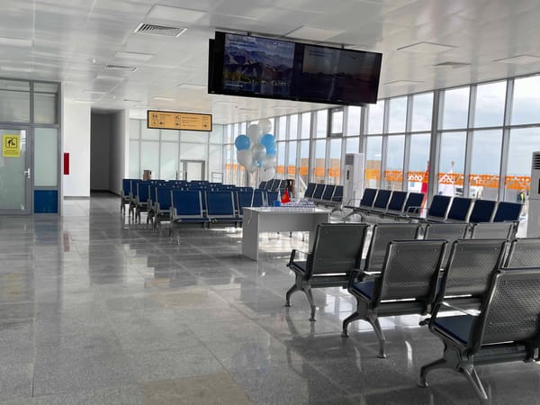 В международном аэропорту «Иссык-Куль» открыли новый зал ожидания изображение публикации