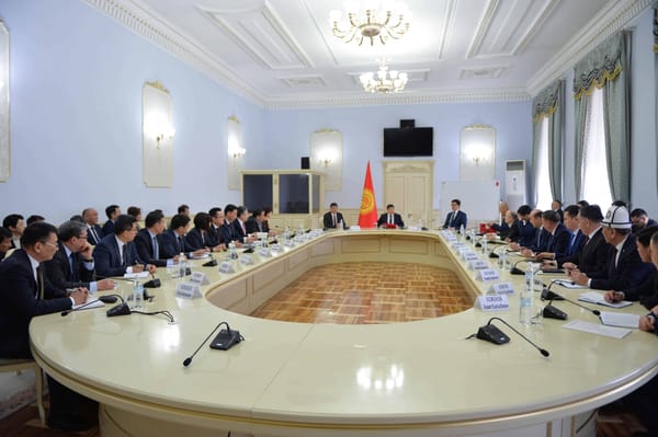 Акылбек Жапаров озвучил самые масштабные запустившиеся проекты в Кыргызстане изображение публикации