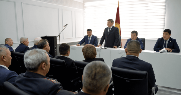 Садыр Жапаров сменил полпреда в Чуйской области изображение публикации