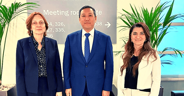 Кредиты на автобусы и ГЭС обсудили посол КР в Великобритании и руководство ЕБРР изображение публикации