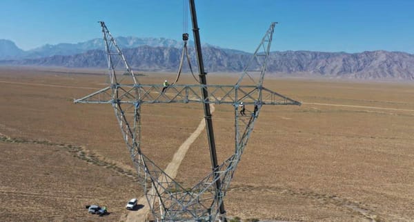 Монтаж опор для новой ЛЭП по проекту CASA-1000 выполнен на 35% изображение публикации