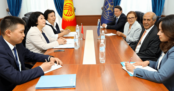 Вопрос брендирования продукции ремесленников и фермеров Кыргызстана обсужден с замглавы ВОИС изображение публикации