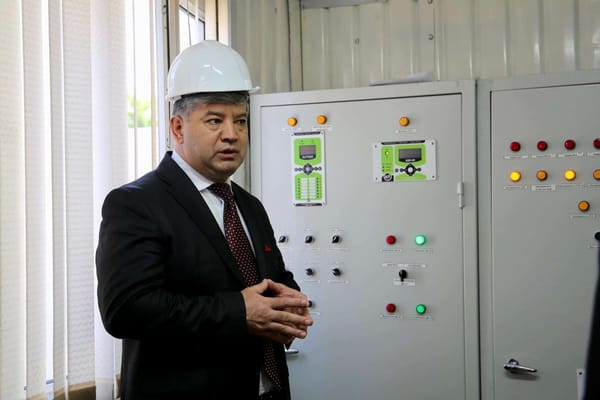 В СЭЗ «Бишкек» построили подстанцию и провели высоковольтную линию изображение публикации