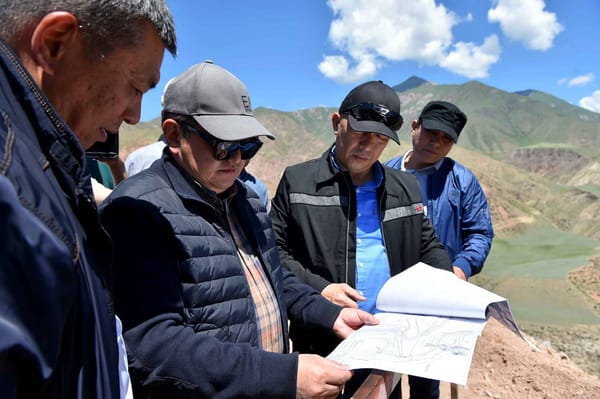 2 года подготовки и 8 лет строительства — Акылбек Жапаров посетил место строительства Камбар-Аты-1 изображение публикации