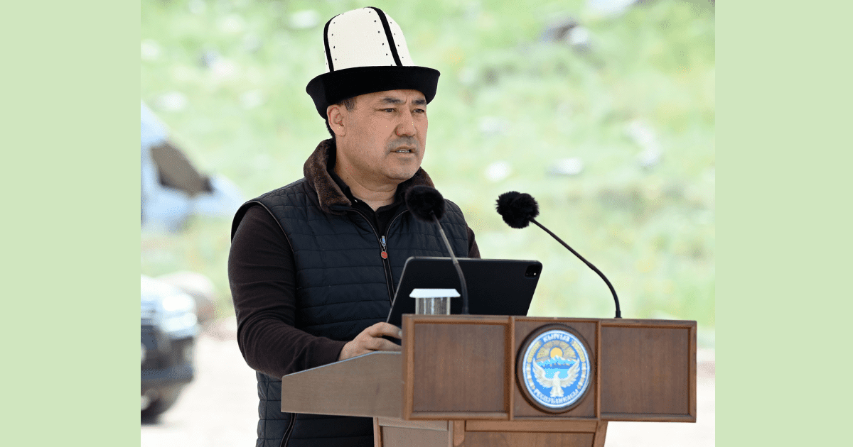 Строительство ГЭС «Камбар-Ата-1» начато на деньги от Кумтора — Жапаров изображение публикации