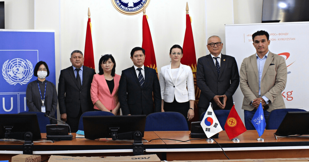 «Горячая линия 118» получила новое оборудование на общую сумму 1.9 млн сомов изображение публикации