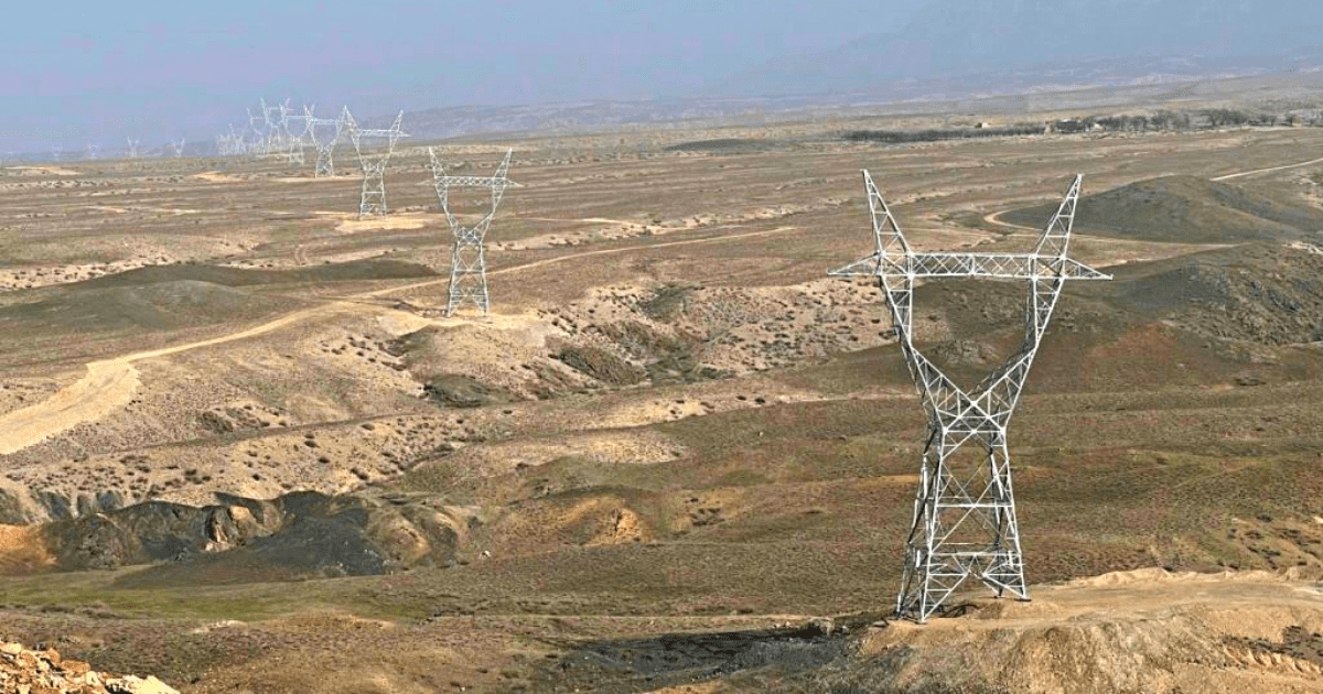 Установлена половина опор для новой ЛЭП по проекту CASA-1000 изображение публикации