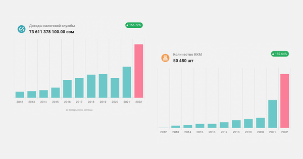 В Кыргызстане запустили портал открытых данных по налоговому администрированию Stat.salyk.kg изображение публикации