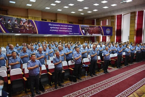 С начала года МВД получило материальную помощь от доноров на 65 млн сомов изображение публикации