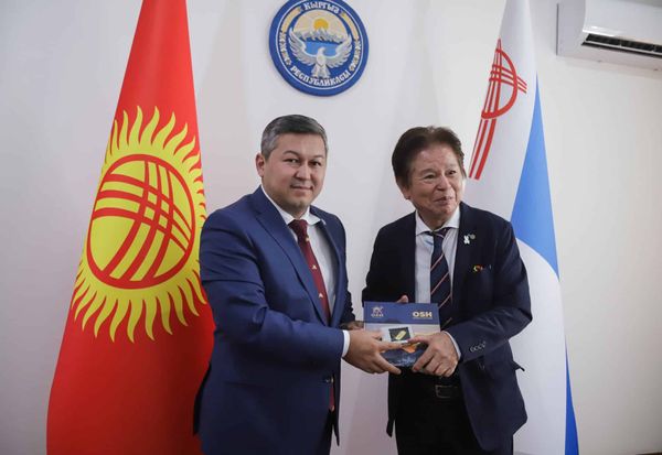 Ош будет развивать двусторонние связи с японским городом Осака изображение публикации