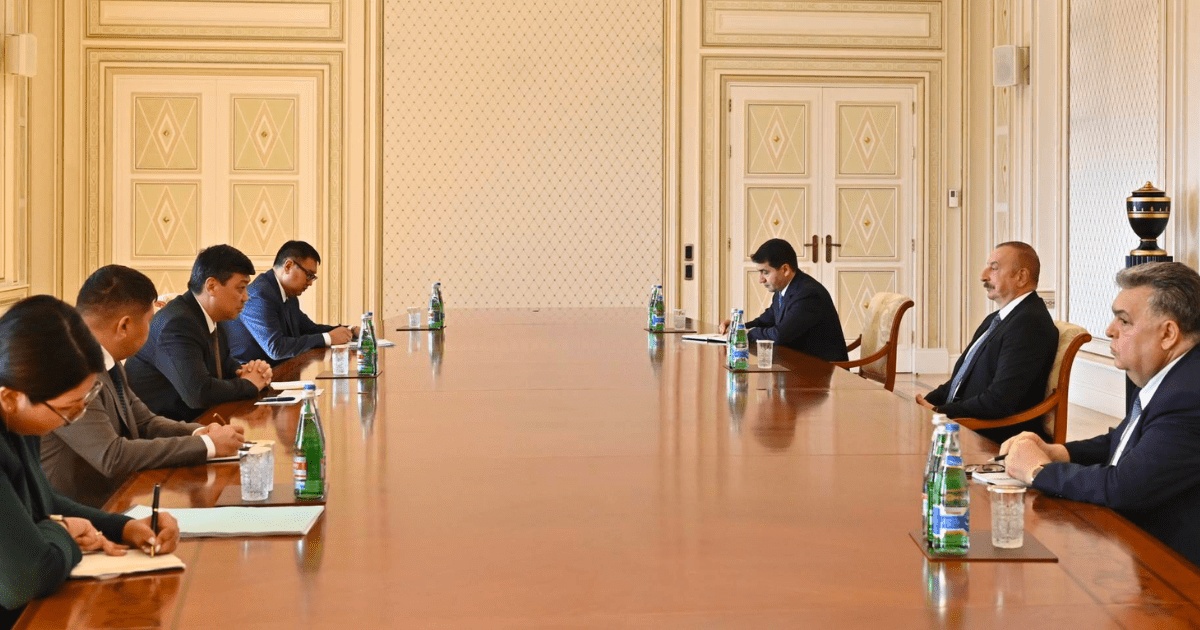 Президент Азербайджана и замглавы кабмина Торобаев провели переговоры в рамках заседания межправкомиссии изображение публикации