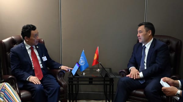 Садыр Жапаров обсудил продовольственную безопасность с главой ФАО ООН изображение публикации