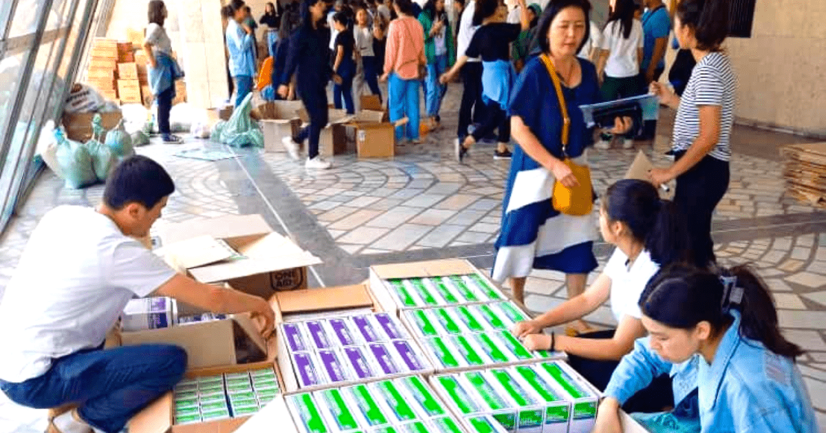 Организации Кыргызстана продолжают перечислять однодневную зарплату в пользу Баткена изображение публикации