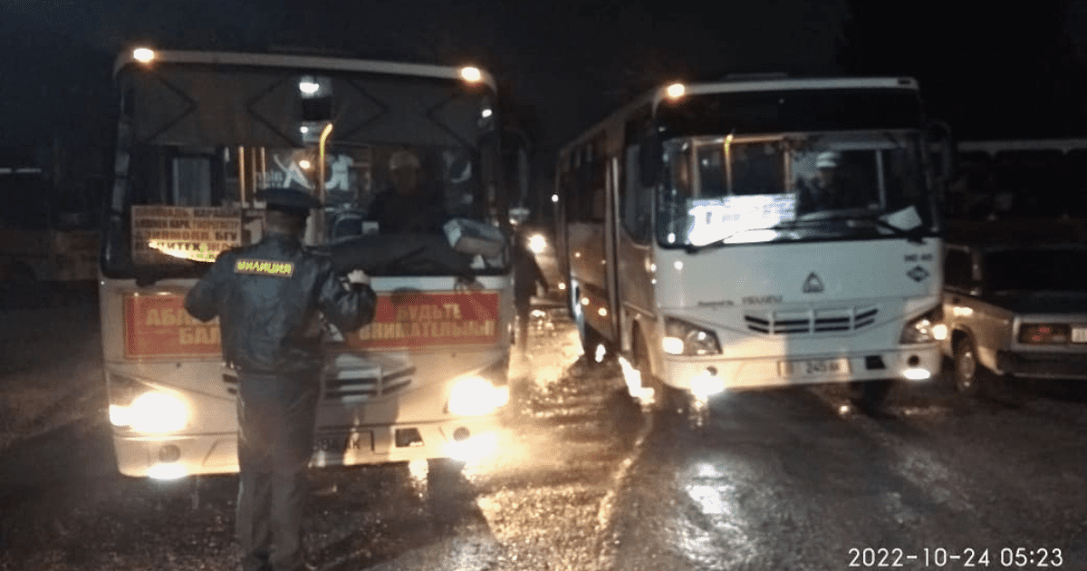 В Бишкеке 8 автобусов узбекского производства сняли с линий из-за плохого технического состояния изображение публикации