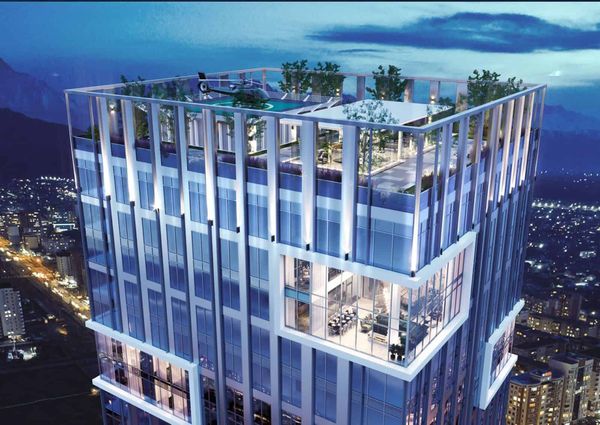 На крыше первого небоскреба в Бишкеке будет вертолетная площадка. ФОТО изображение публикации