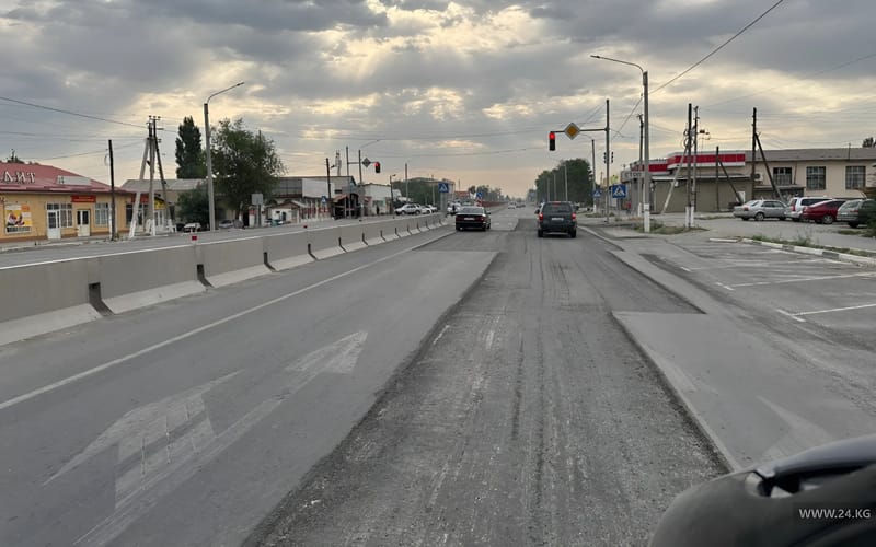 Китайскую компанию обязали переделать участок дороги Бишкек – Кара-Балта изображение публикации