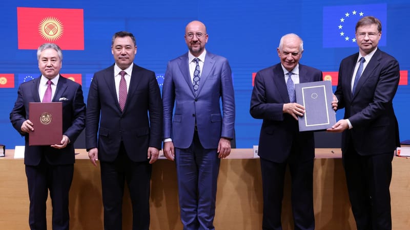 Кыргызстан и ЕС подписали Соглашение о расширенном партнерстве и сотрудничестве – ФОТО изображение публикации