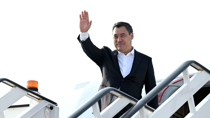 Садыр Жапаров вылетел в Азербайджан – кто вошел в состав его делегации? изображение публикации