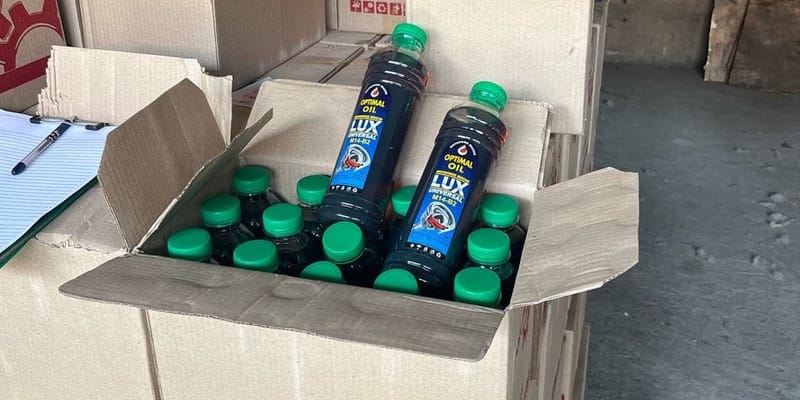 В Ошской области выявили 23 тонны моторного масла без акцизных марок изображение публикации