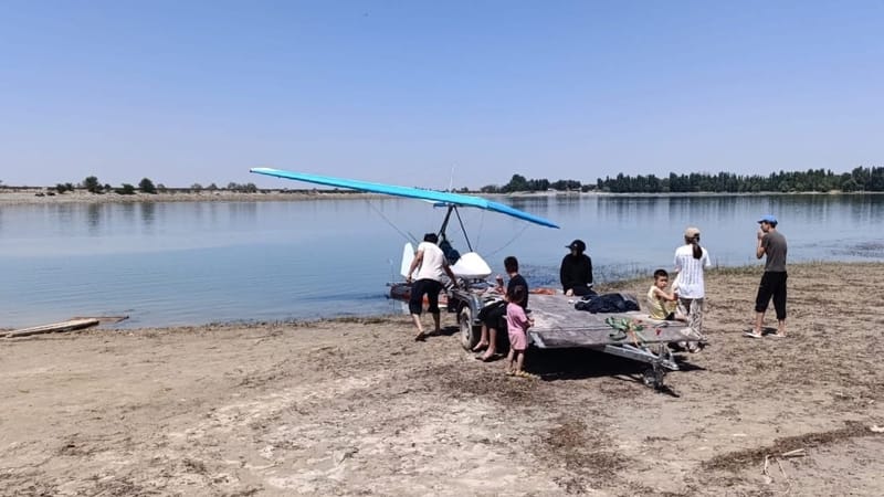 Рейд по водохранилищам в Чуйской области. Фото: Минсельхоз.