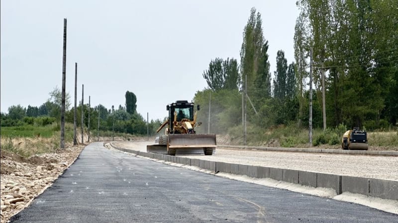 В Оше реконструируют улицу Шамшат изображение публикации