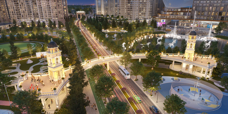 Первый многофункциональный (All-in-One) мегапроект в Бишкеке — Royal Central Park.