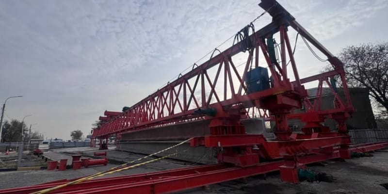 Как идет строительство моста в Бишкеке на Жибек-Жолу, рассказали в мэрии изображение публикации